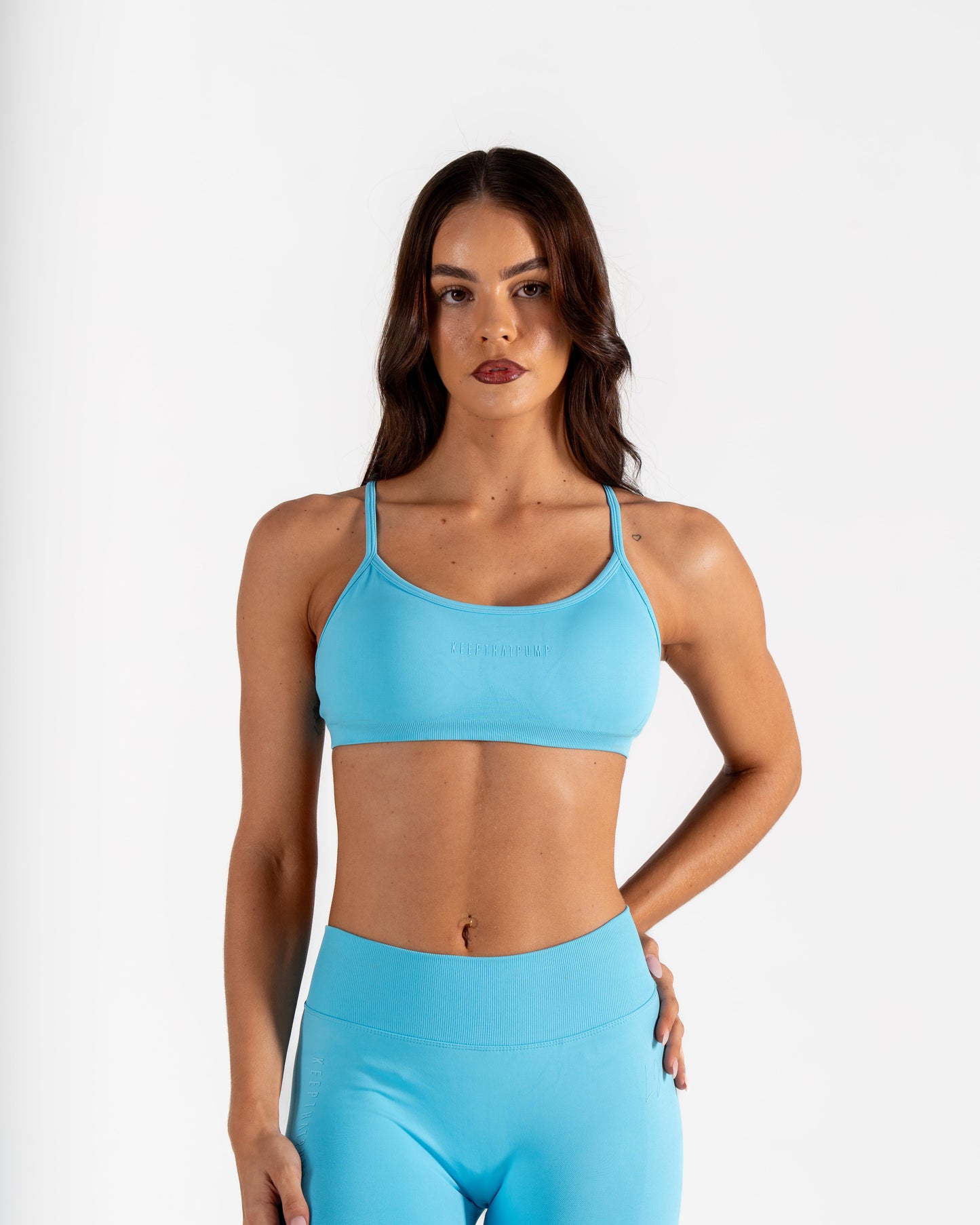 LJ CROP - ICE BLUE