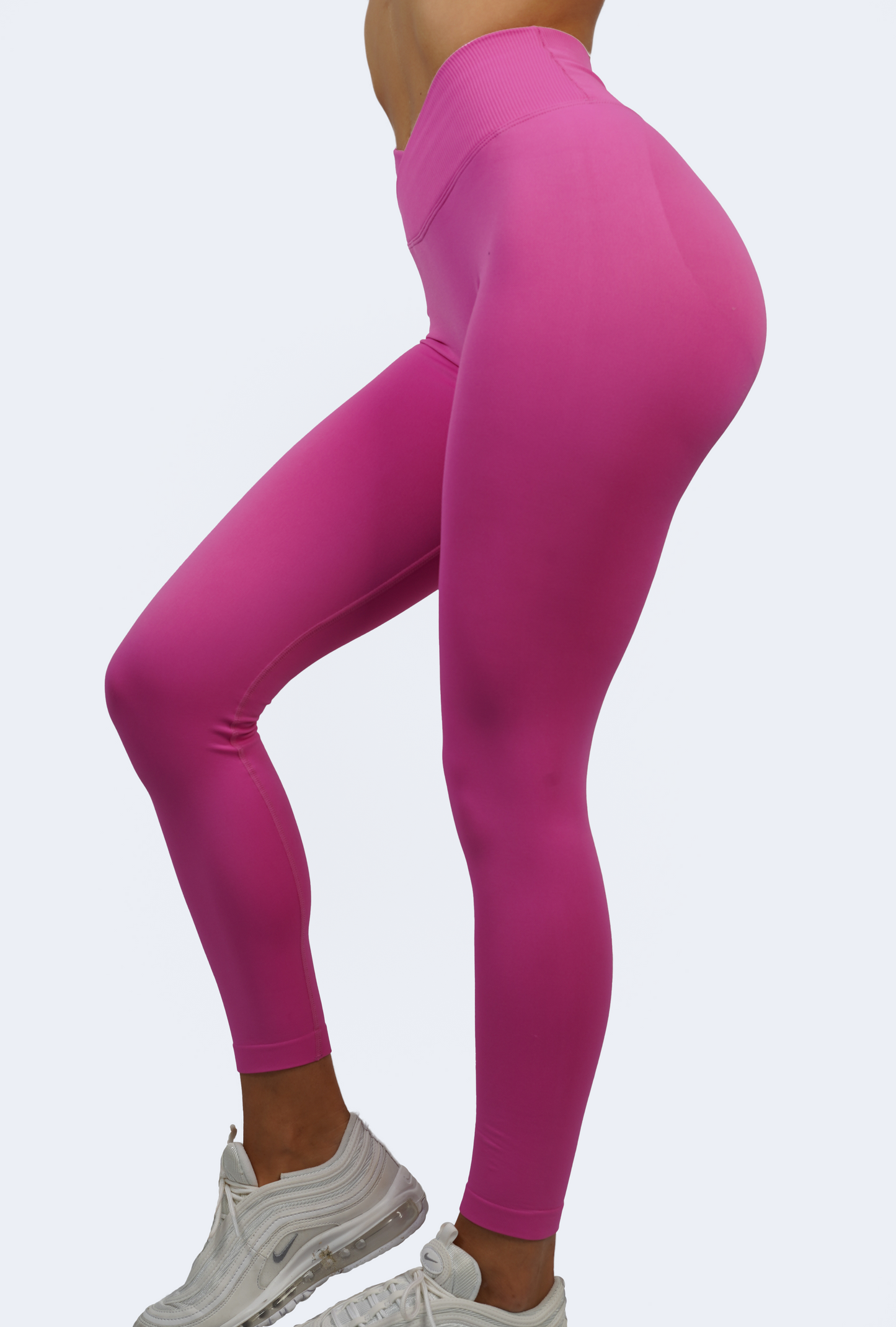 CORE V-WAIST LEGGINGS - PINK
