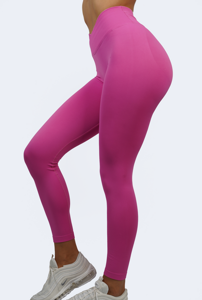 CORE V-WAIST LEGGINGS - PINK