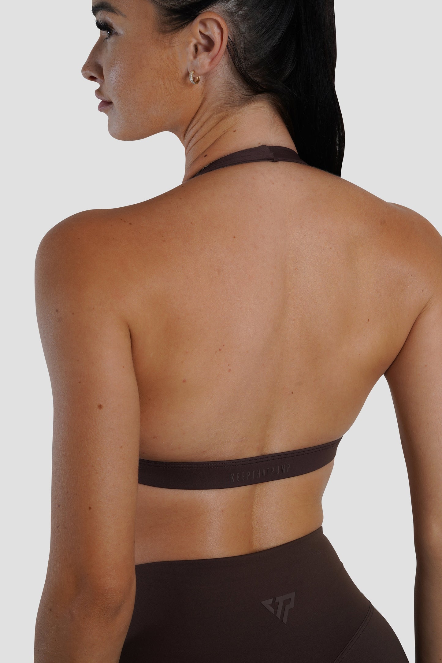 KAYLA CROP - ESPRESSO