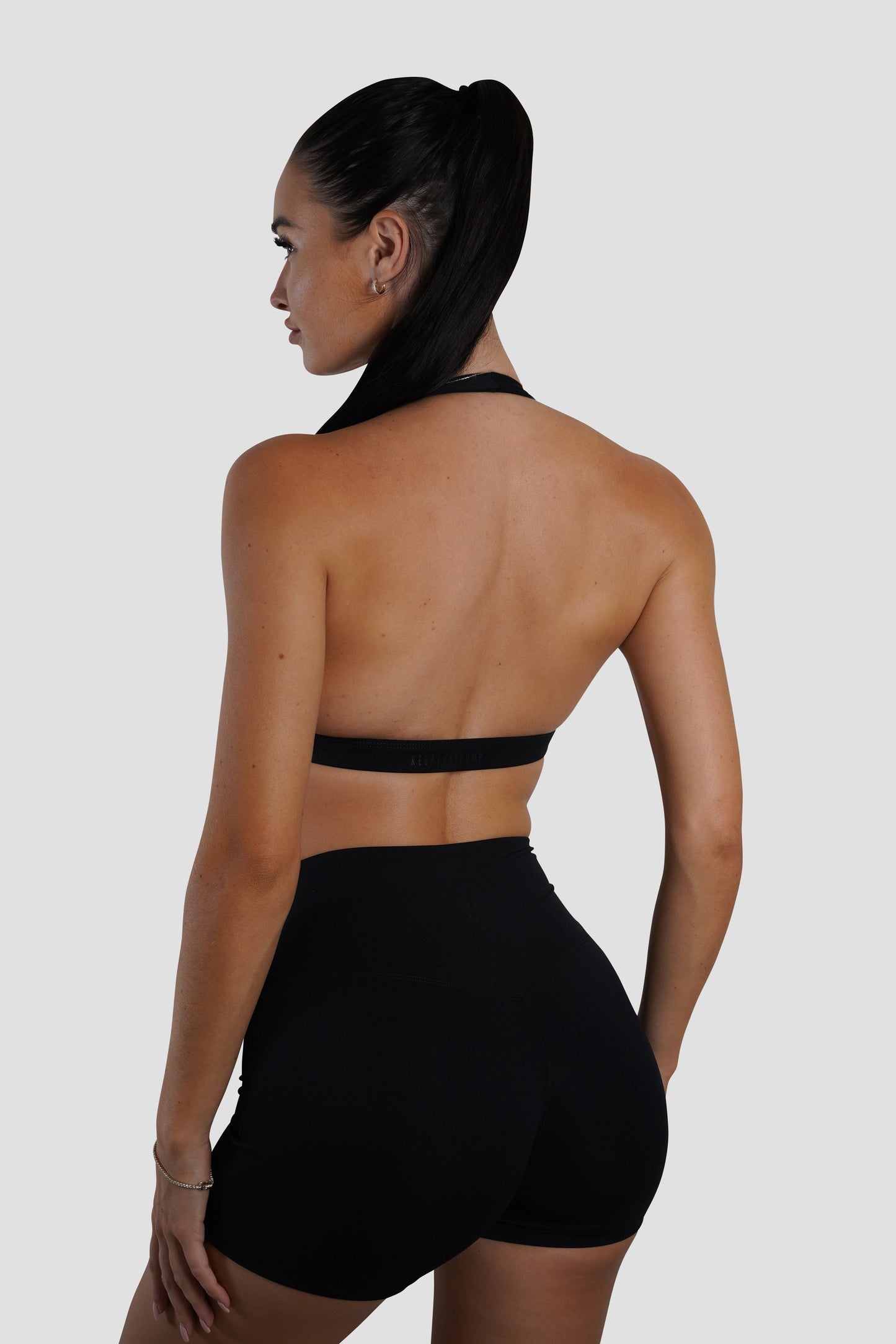 KAYLA CROP- BLACK
