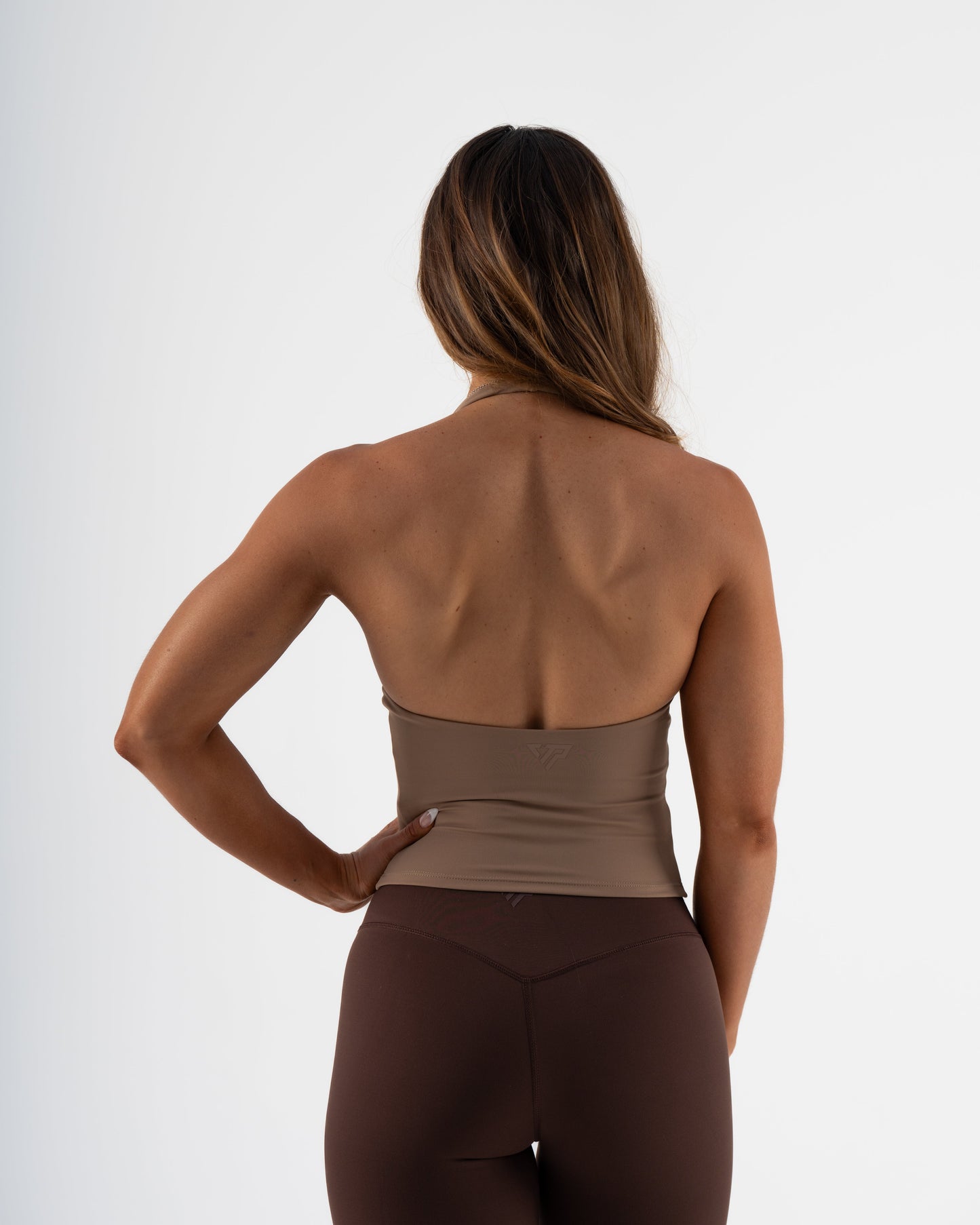 KAYLA TANK TOP - COFFEE