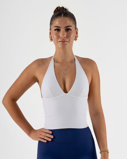 KAYLA TANK TOP - WHITE