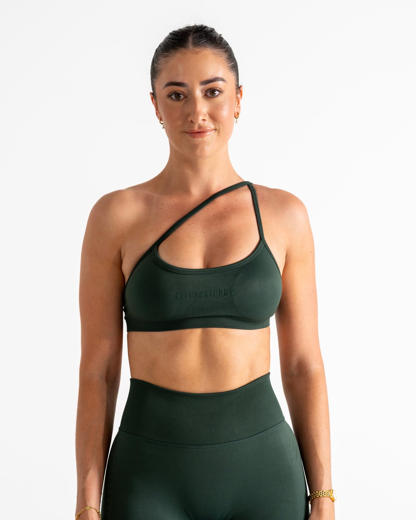 LJ CROP - FOREST GREEN