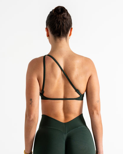 LJ CROP - FOREST GREEN