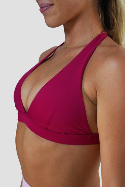 KAYLA CROP - CRANBERRY