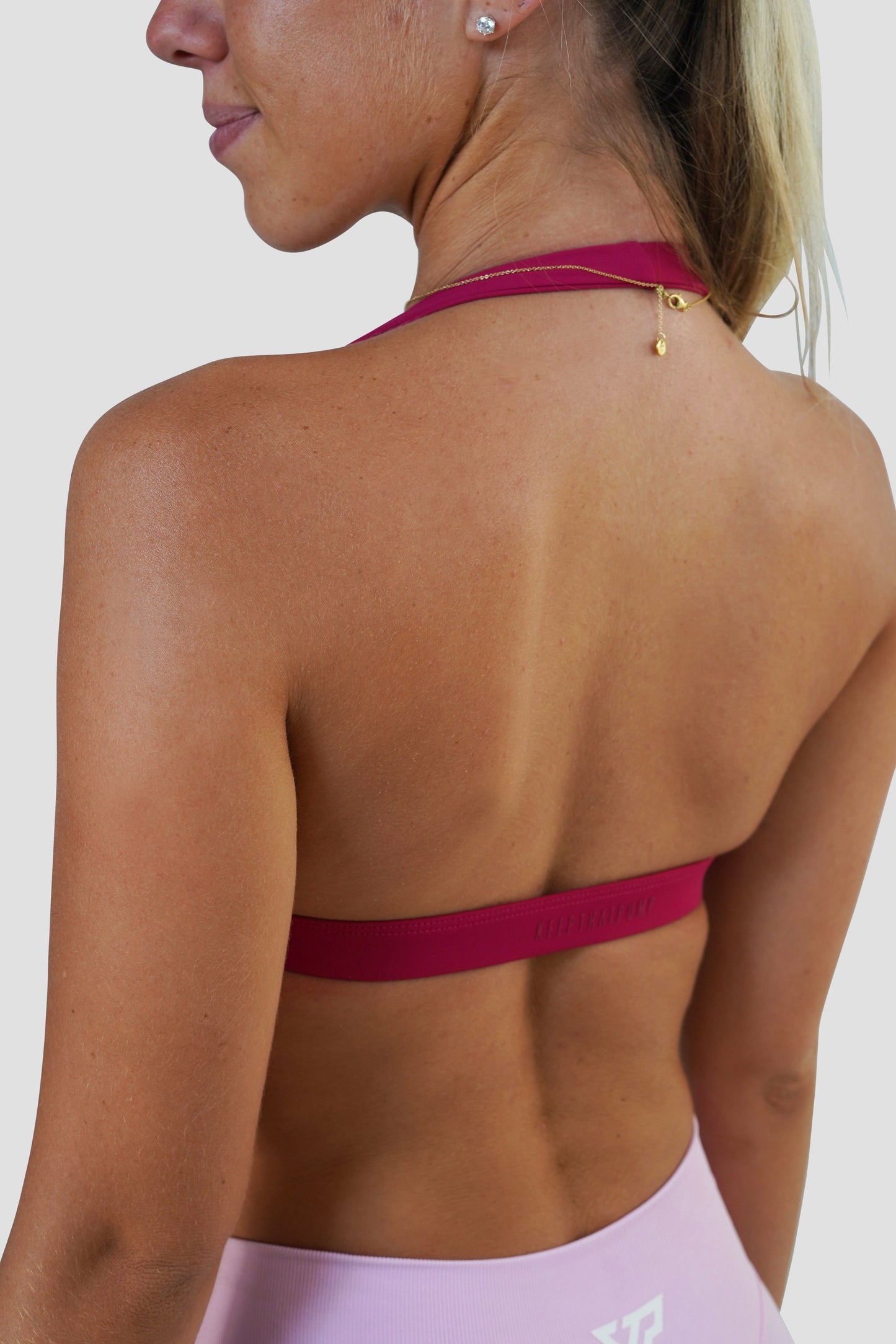 KAYLA CROP - CRANBERRY