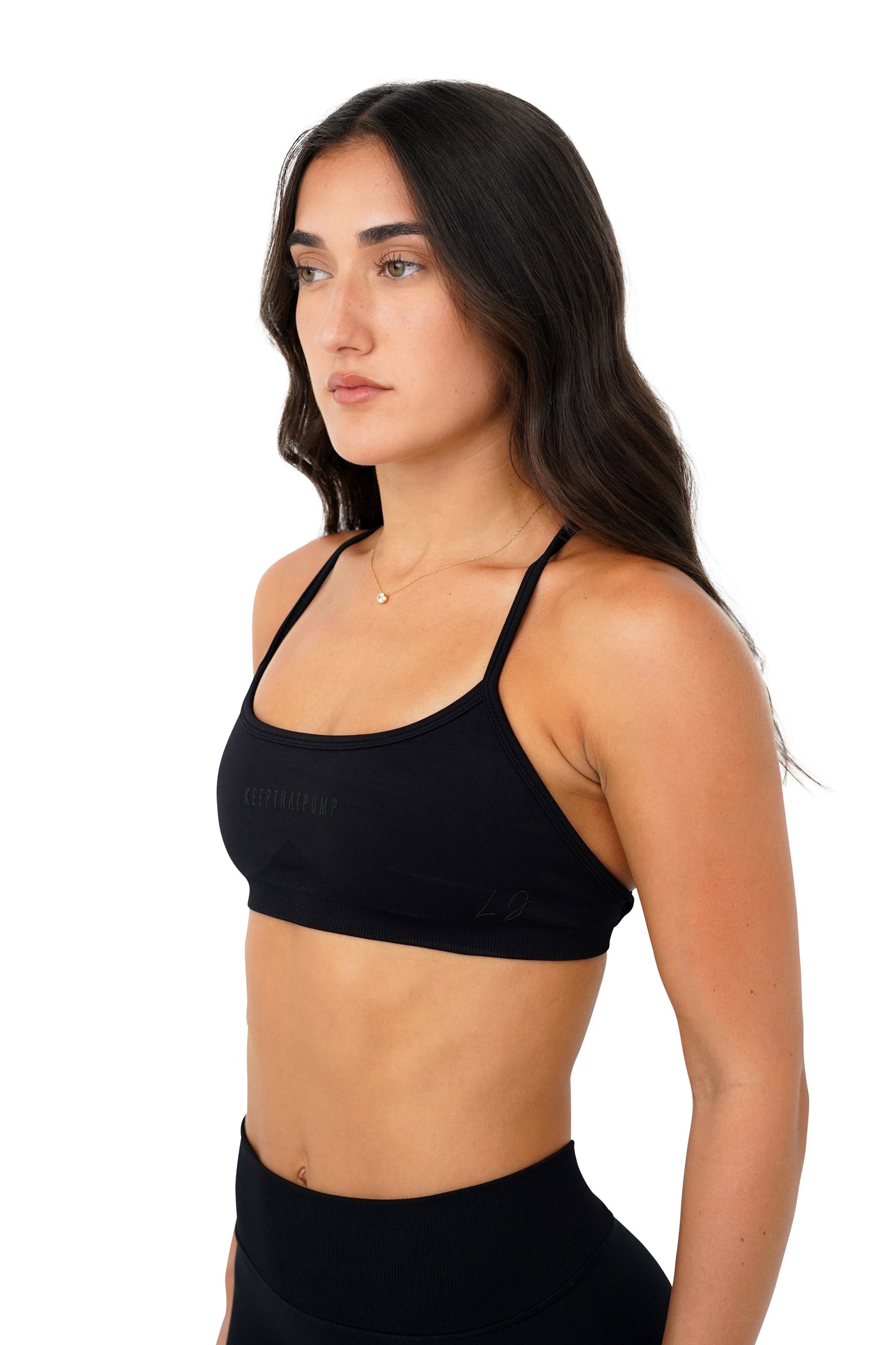 LJ CROP - BLACK