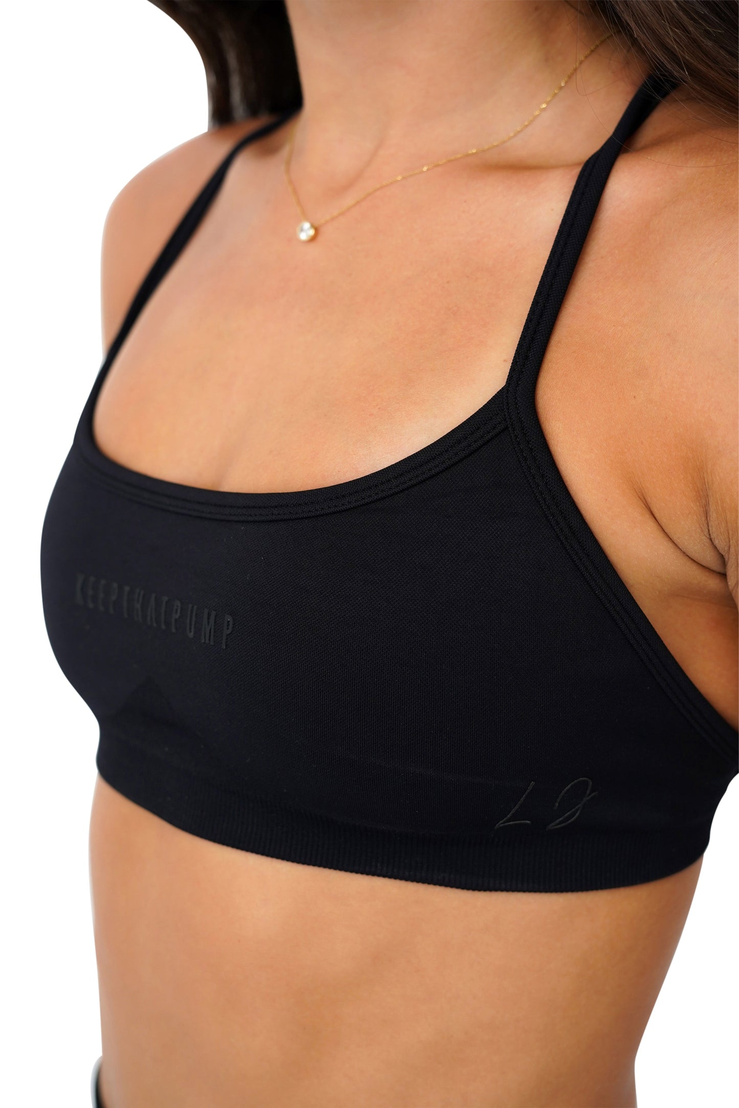 LJ CROP - BLACK