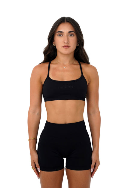 LJ CROP - BLACK