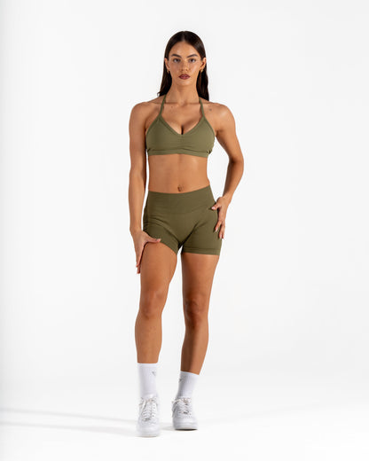 DEFINE BRA - DARK KHAKI GREEN