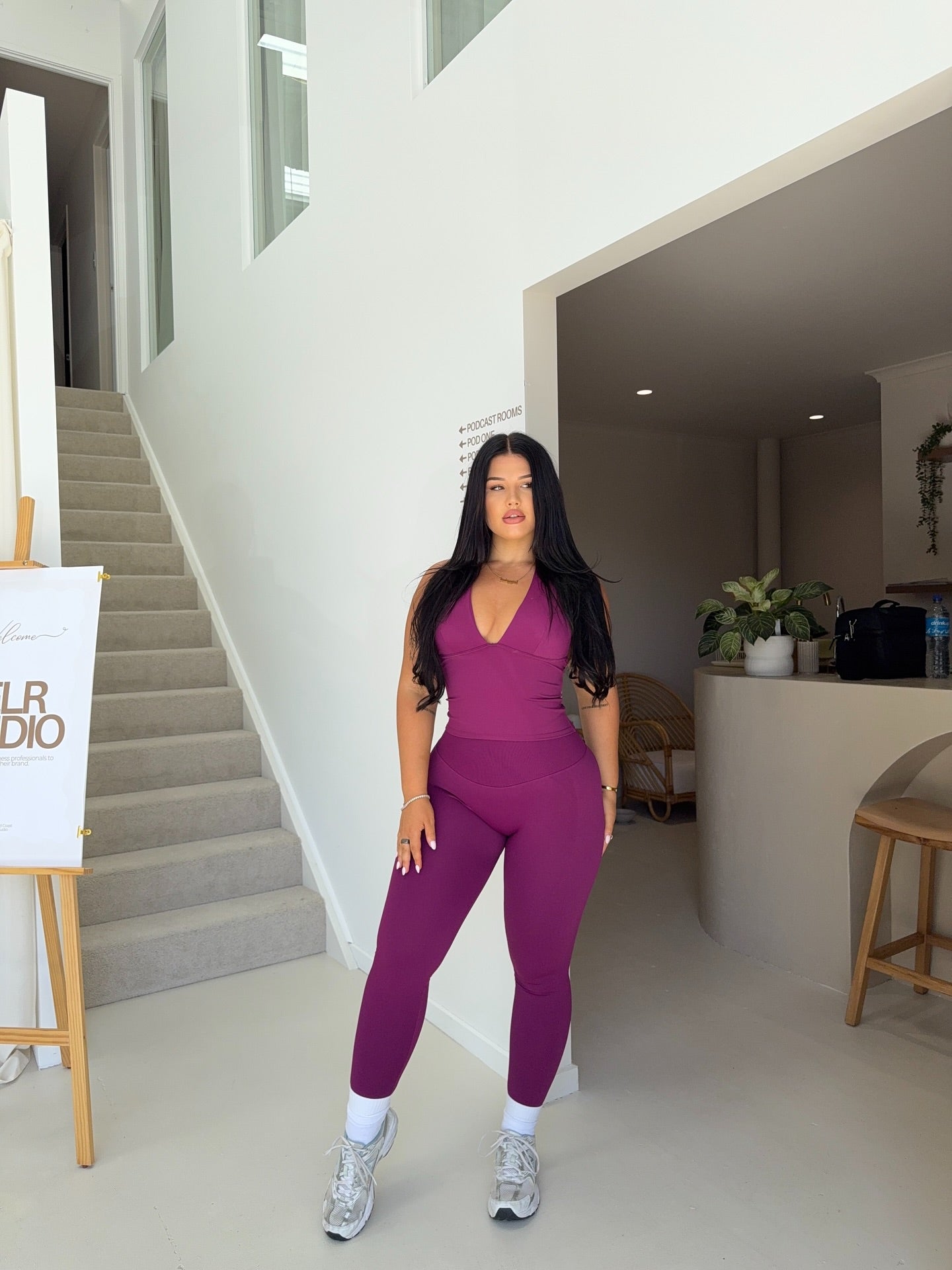 KAYLA TANK TOP - BERRY